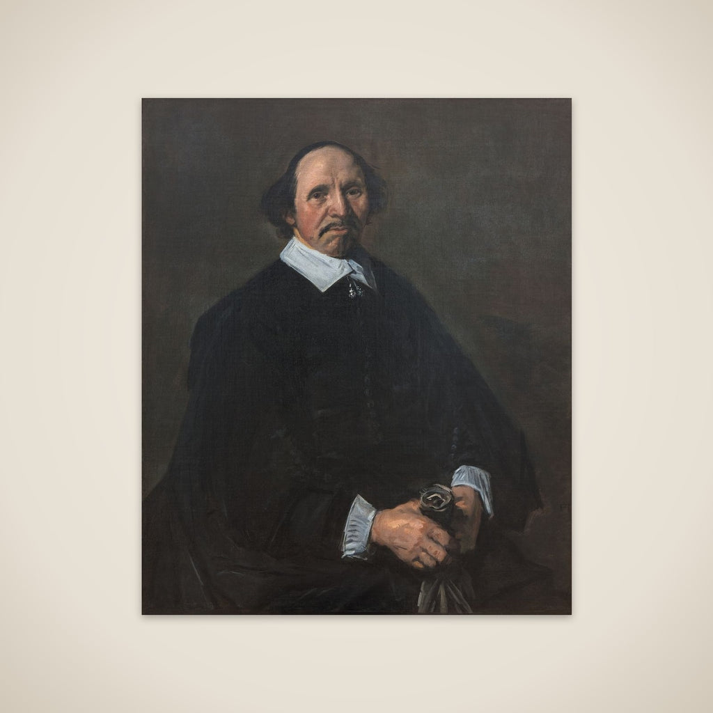Portræt af en mand unframed print