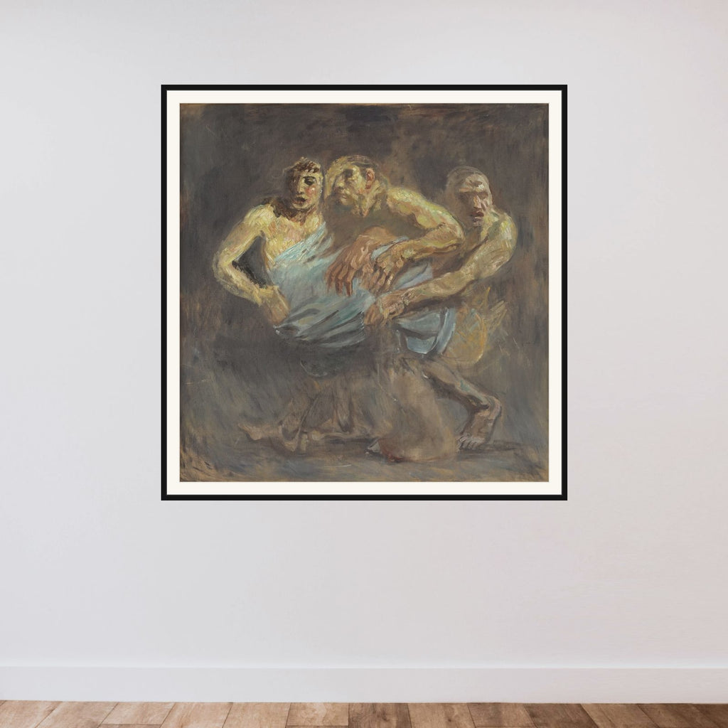 Susanne framed — shown to scale