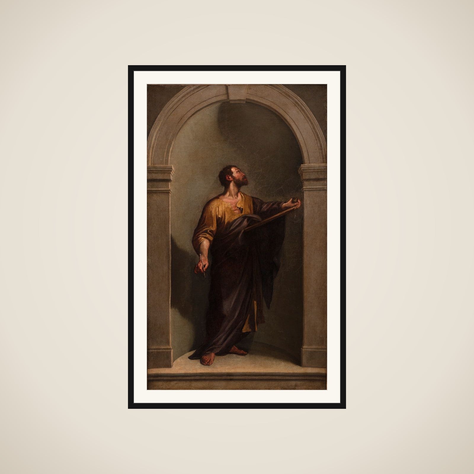 Evangelisten Matthæus framed
