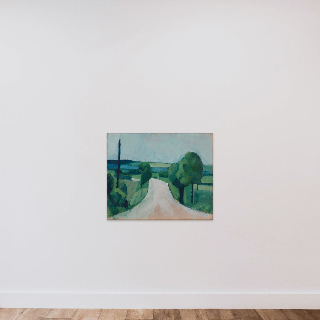 Landevej ved Fåborg unframed — shown to scale