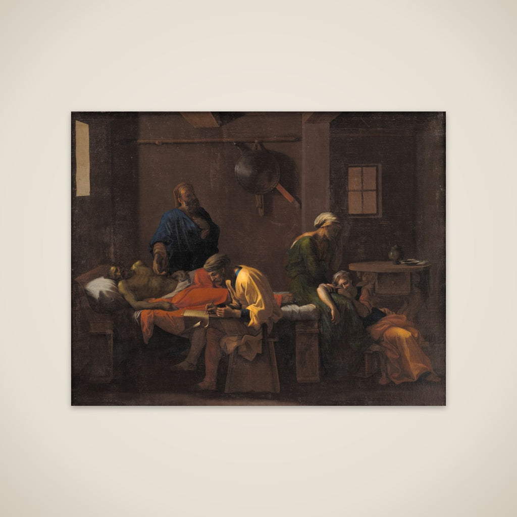 Eudamidas' testamente unframed print