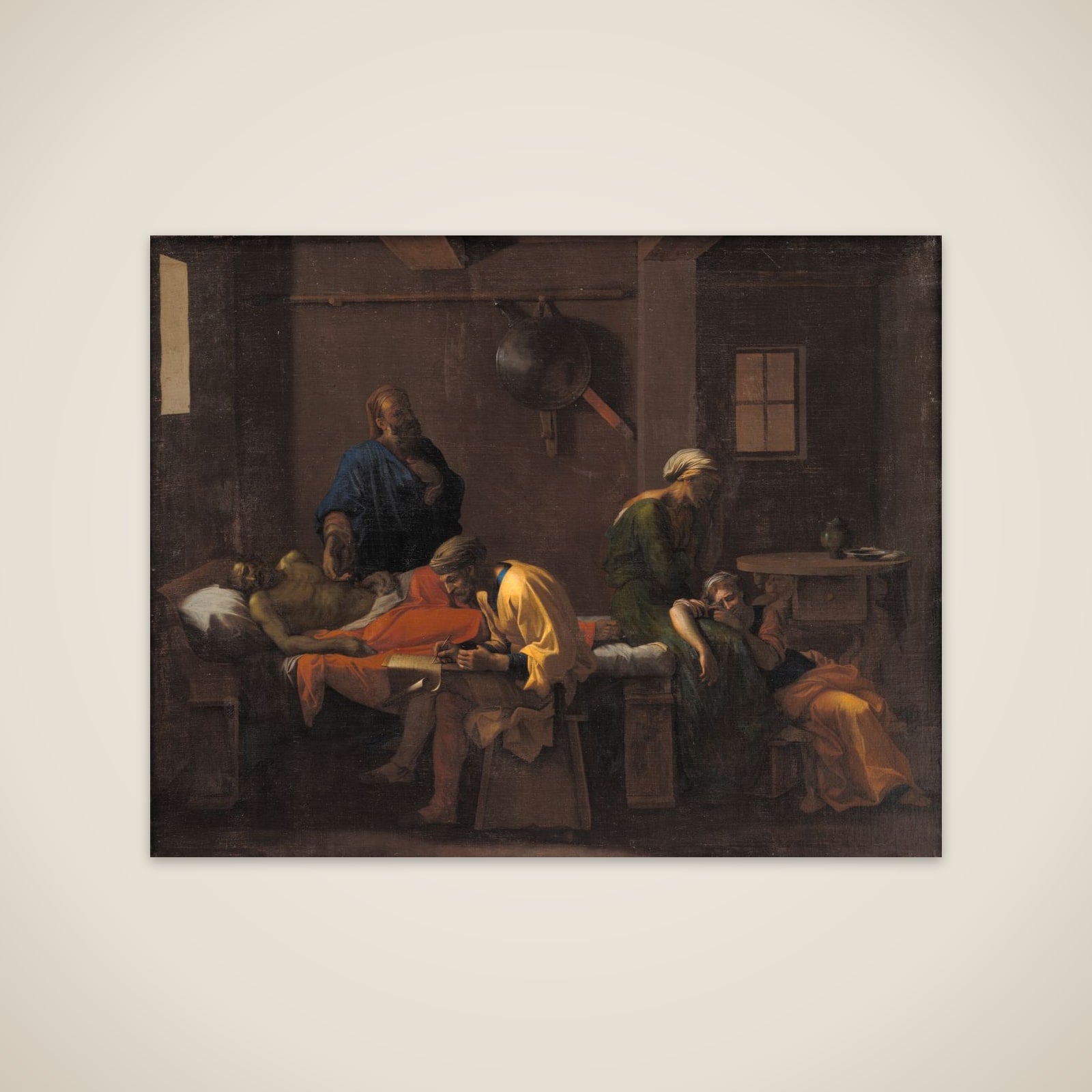 Eudamidas' testamente unframed print