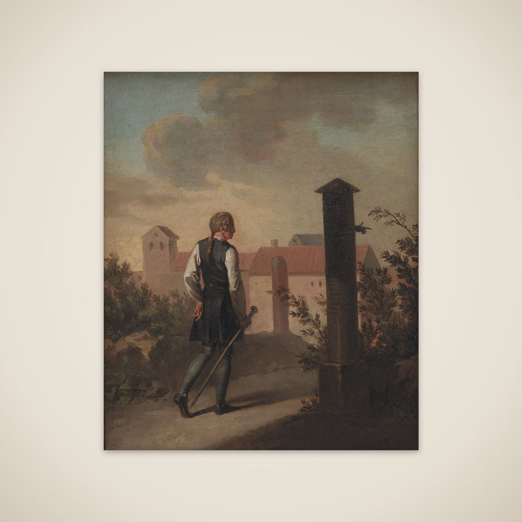 Niels Klim på vandring i Potu unframed print