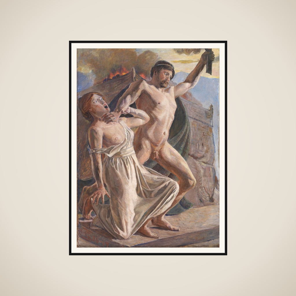 Prometheus raner ilden framed