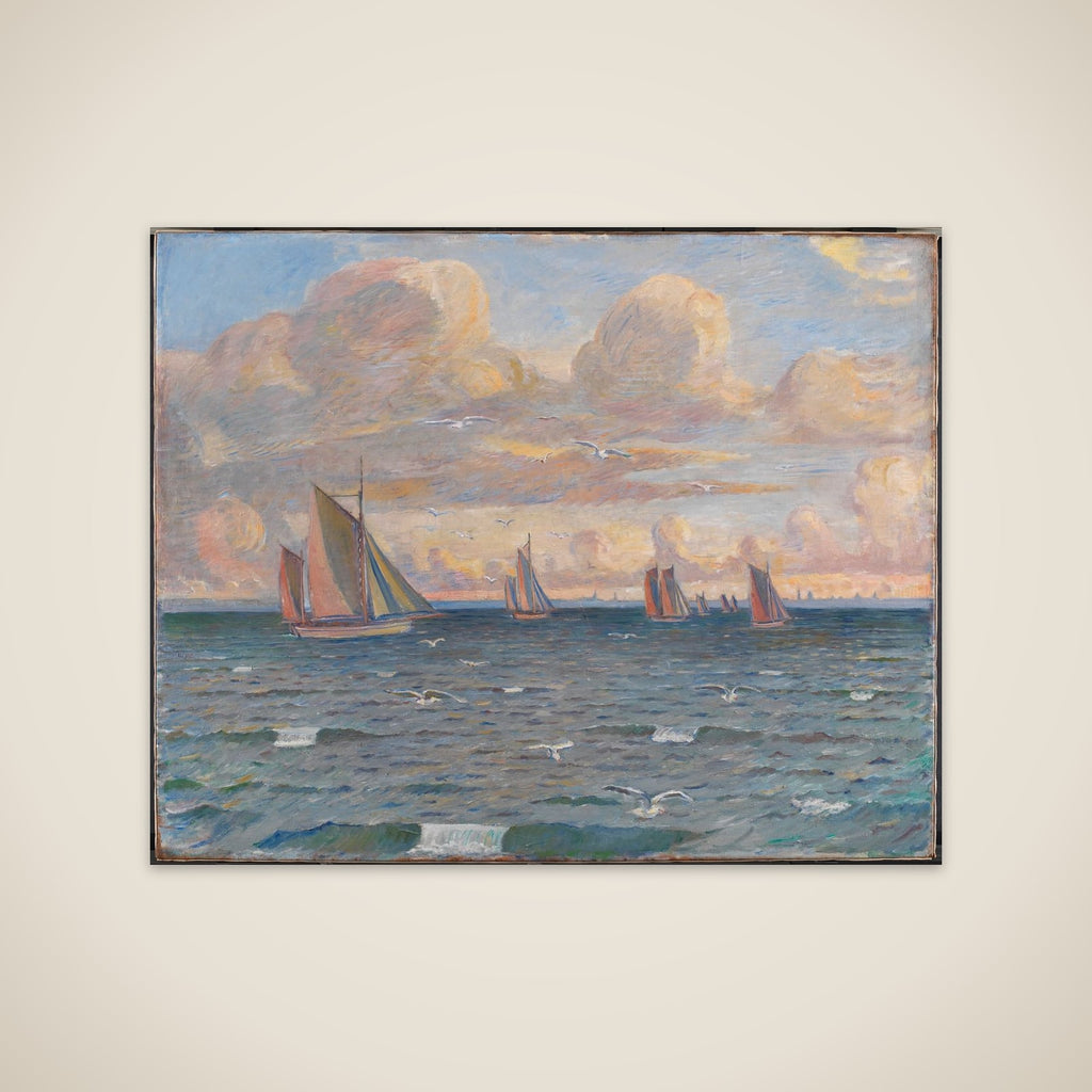 Skibe i Sundet unframed print