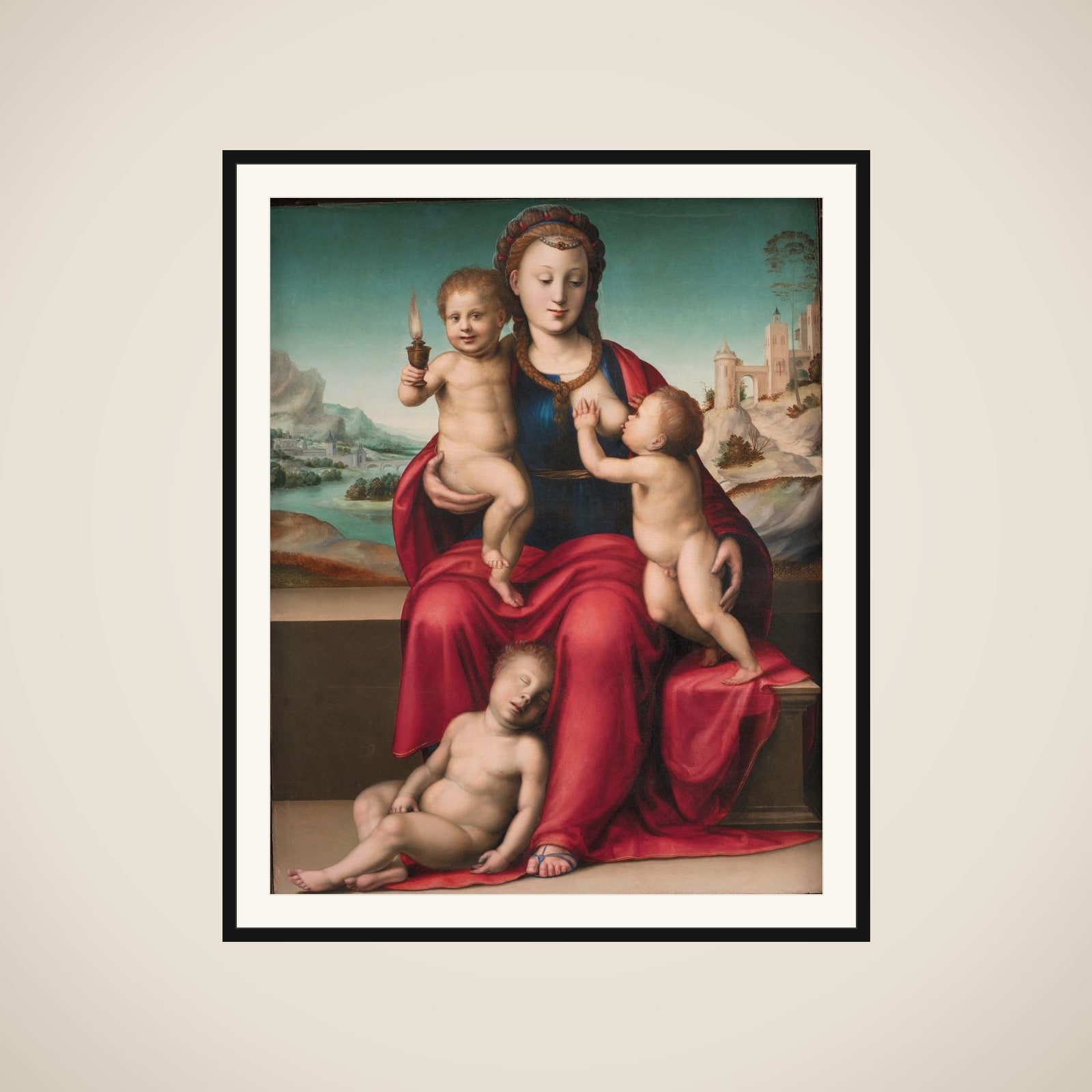 Caritas framed