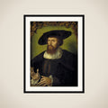 Portræt af kong Christian II (1481-1559) framed