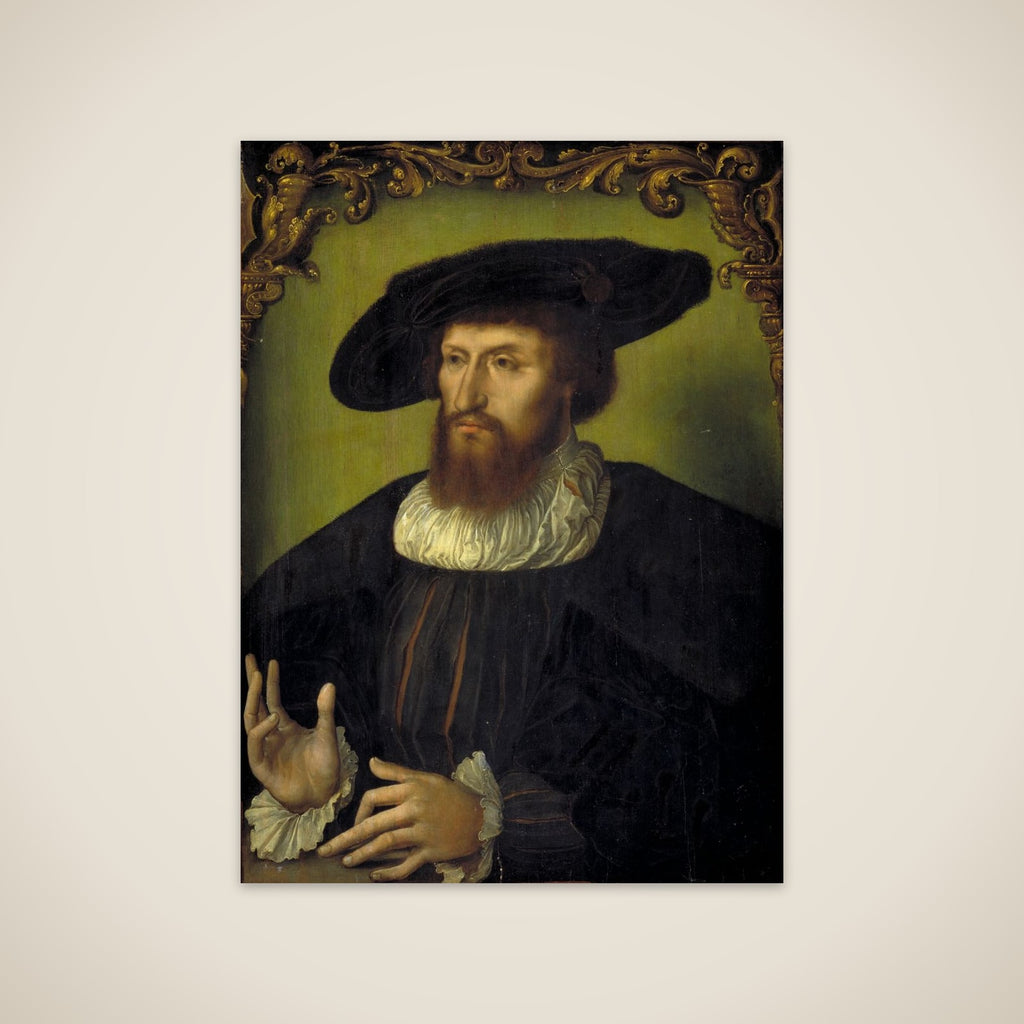 Portræt af kong Christian II (1481-1559) unframed print