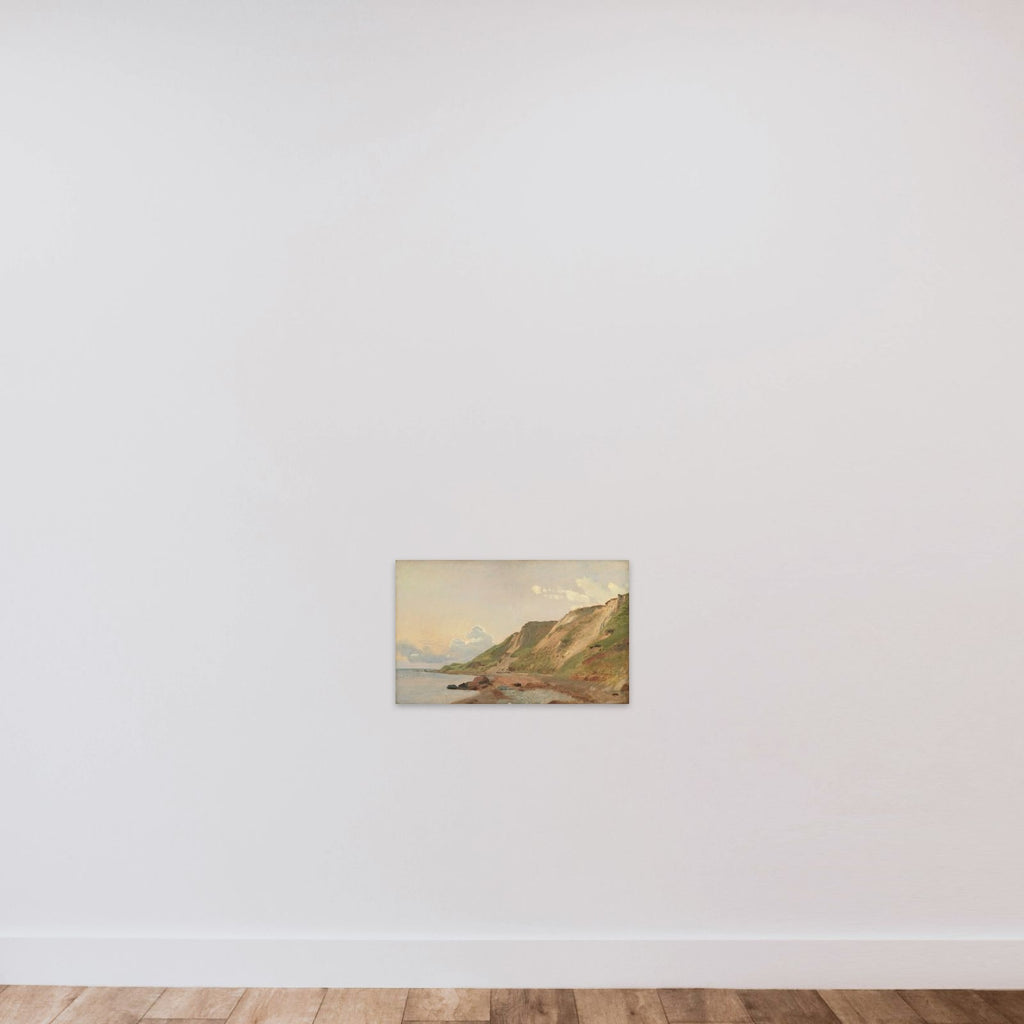 Studie af skrænter på sydsiden af Refsnæs unframed — shown to scale