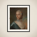Dameportræt framed
