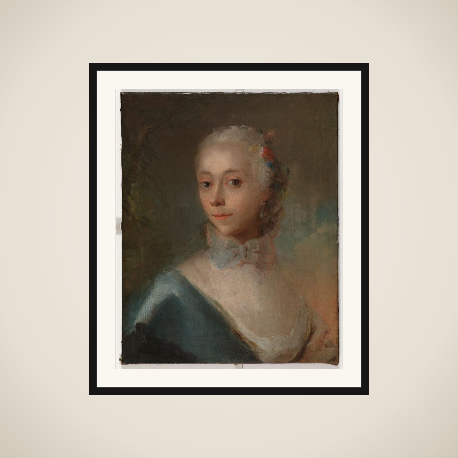 Dameportræt framed