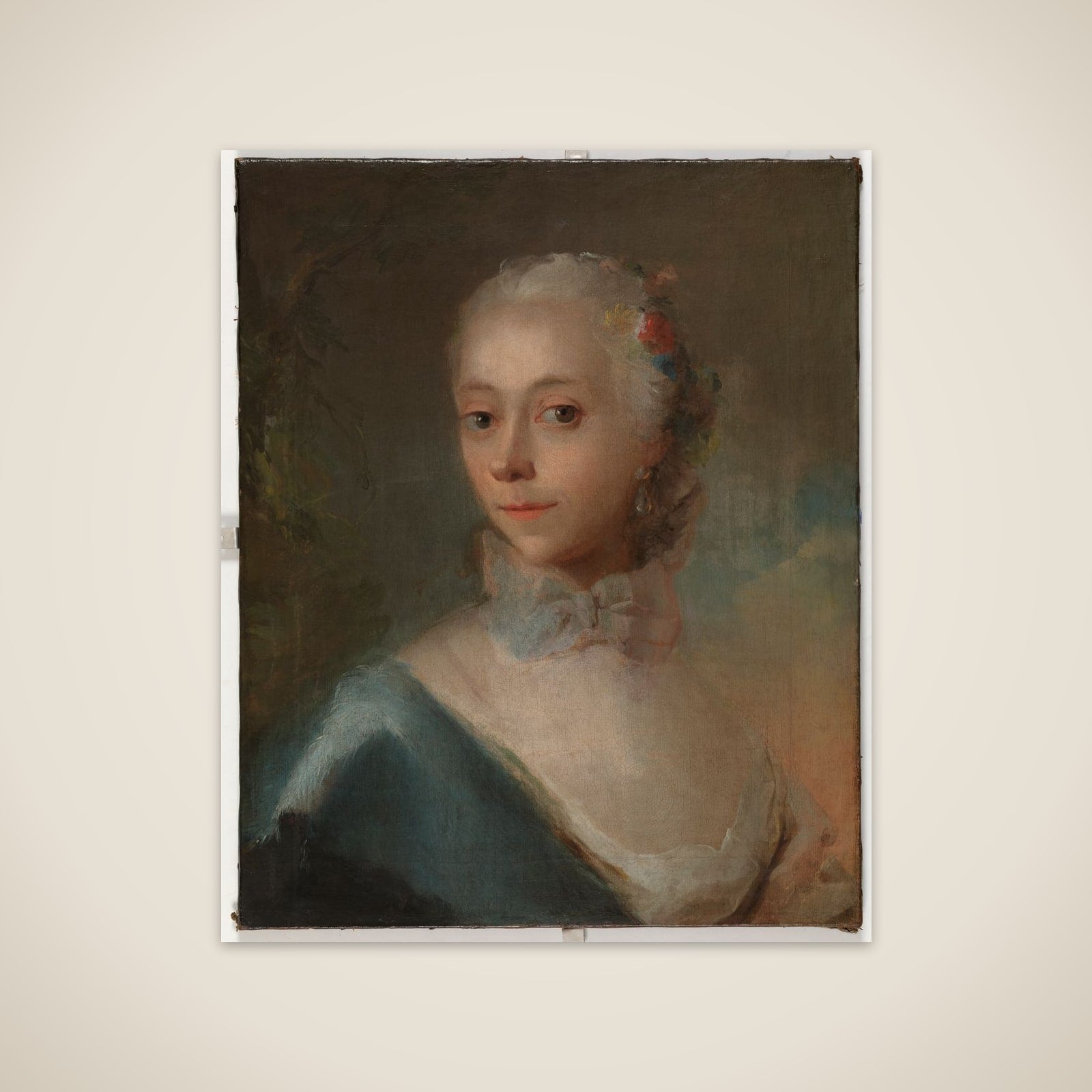 Dameportræt unframed print