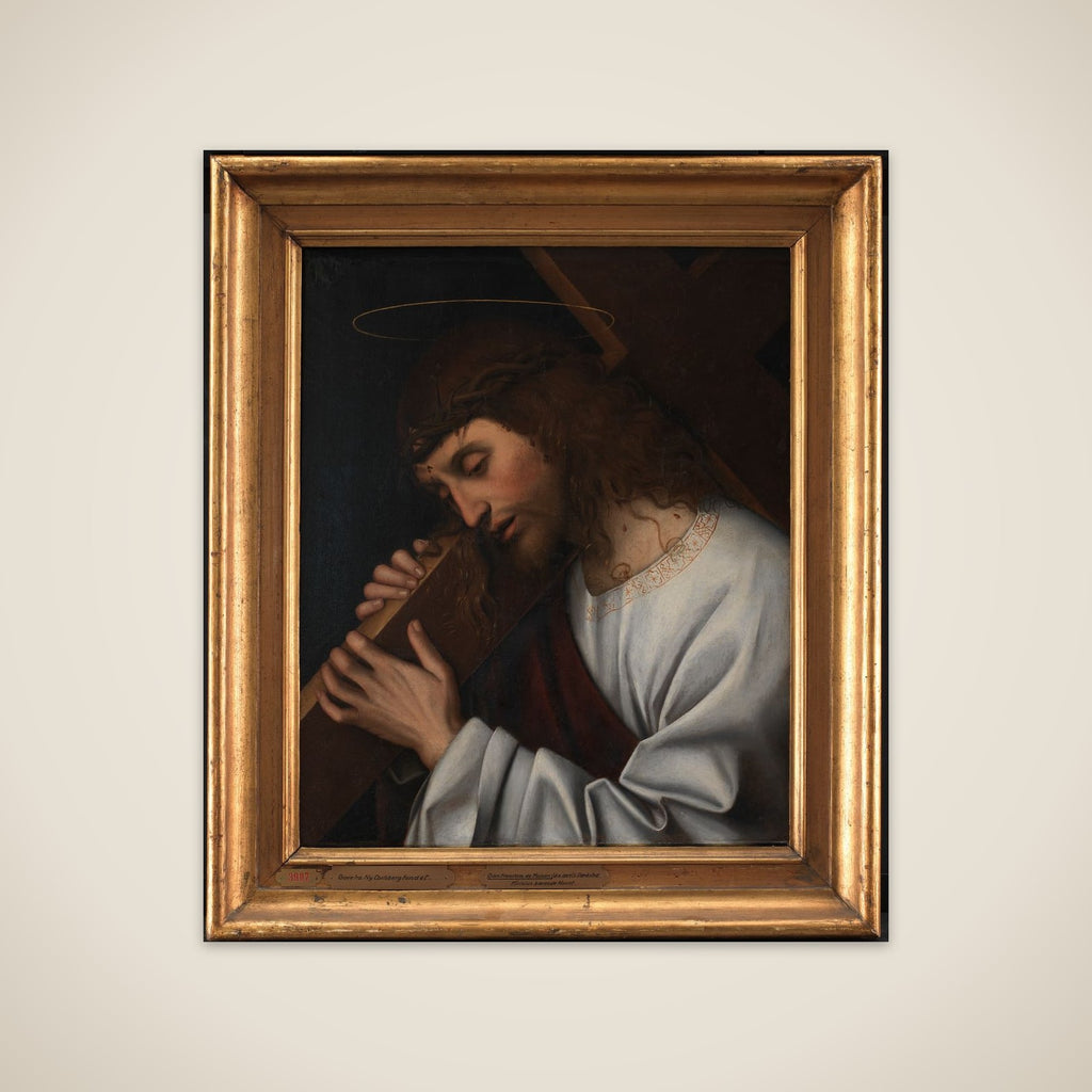 Kristus bærende korset unframed print