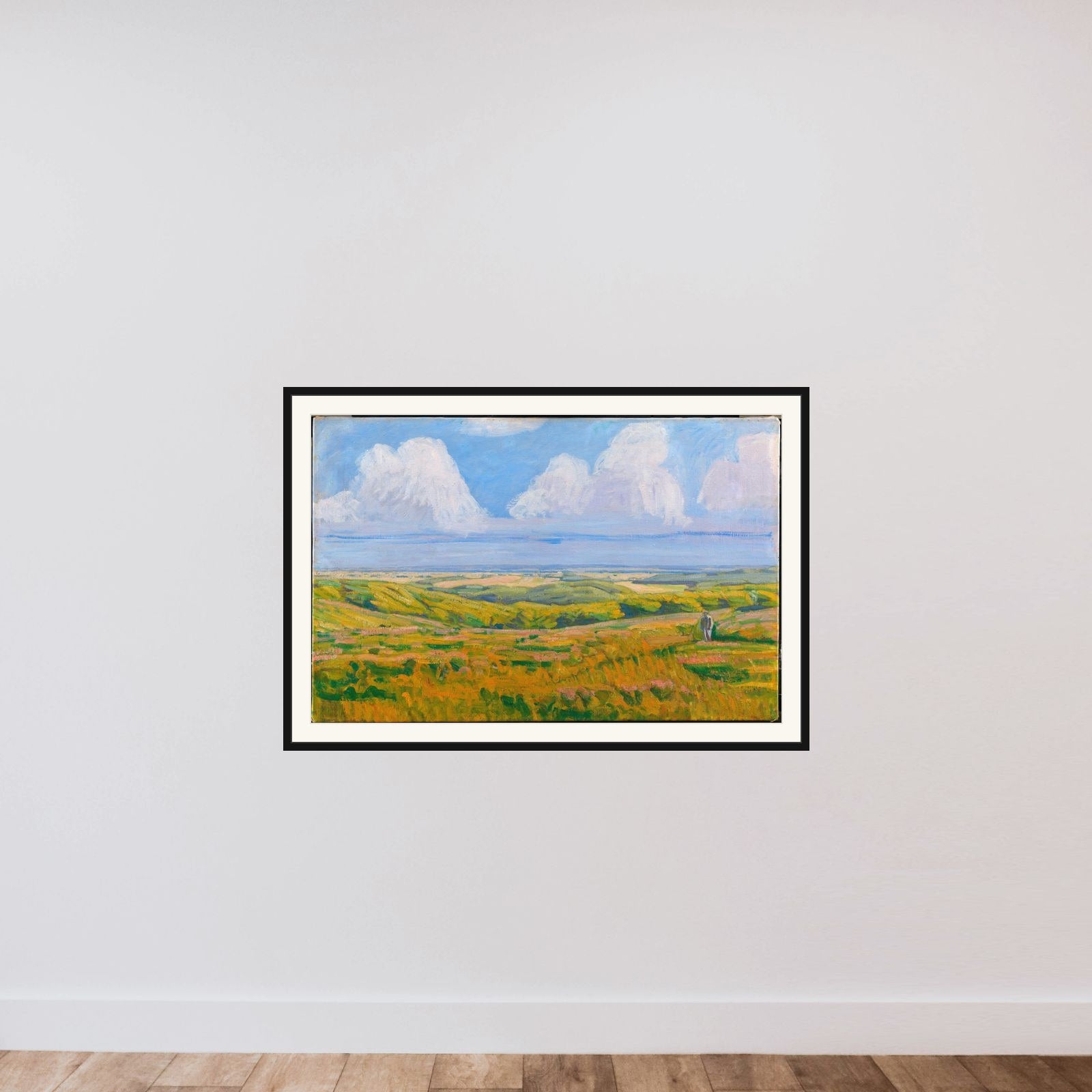 Korsdalen. Hammer Bakker framed — shown to scale