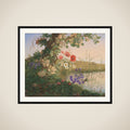 Blomsterstykke framed