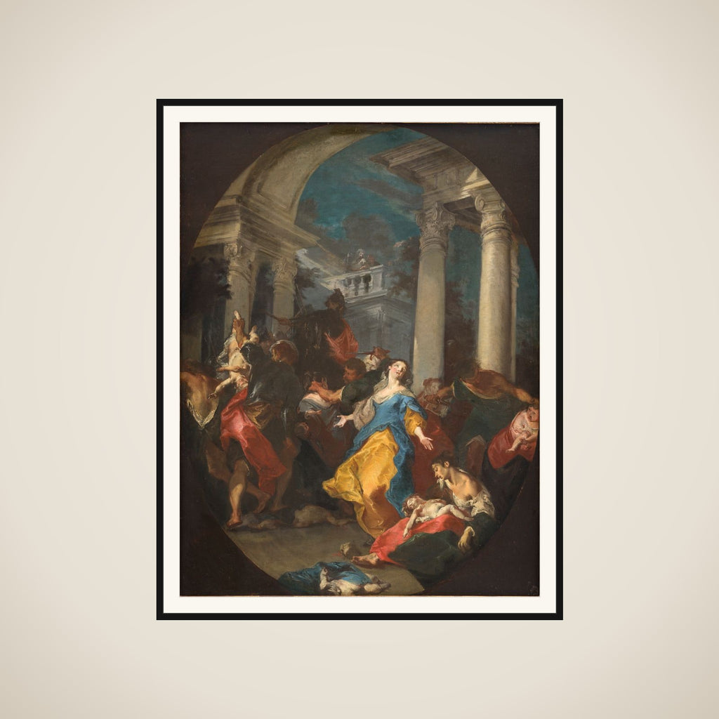 Barnemordet i Bethlehem framed