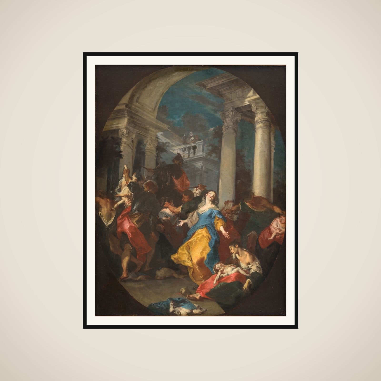 Barnemordet i Bethlehem framed