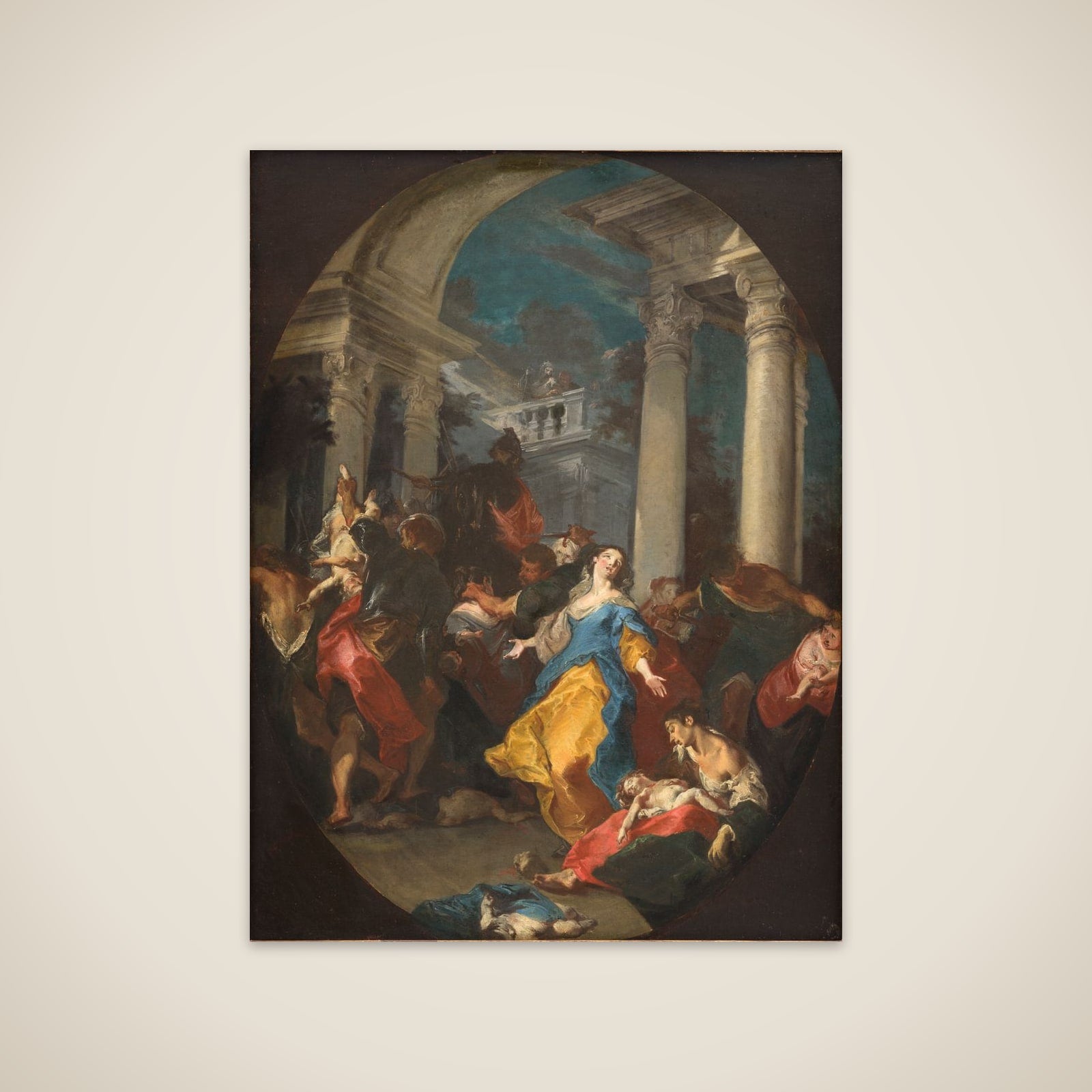 Barnemordet i Bethlehem unframed print