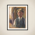 Selvportræt framed