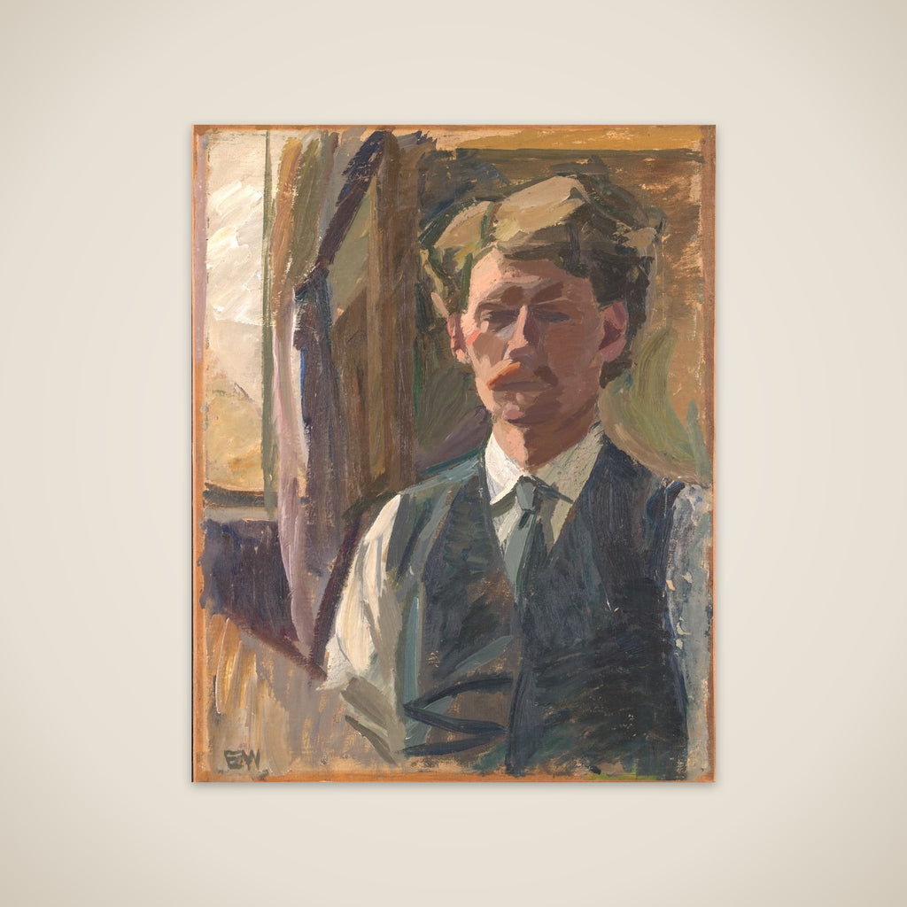 Selvportræt unframed print
