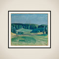 Landskab ved Bistrup framed