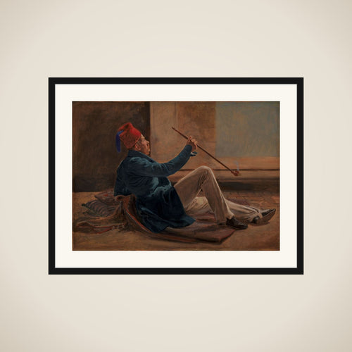 Arkitekten Gottlieb Bindesbøll framed