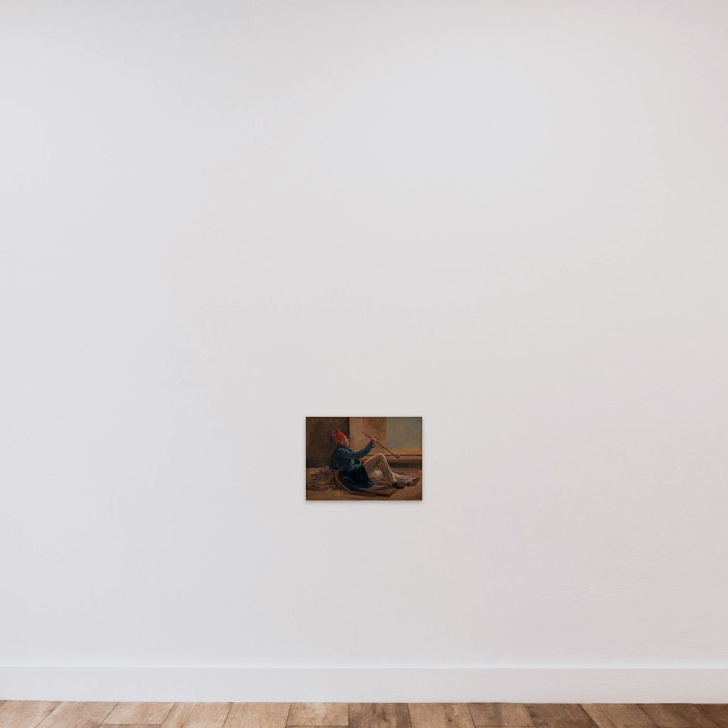 Arkitekten Gottlieb Bindesbøll unframed — shown to scale