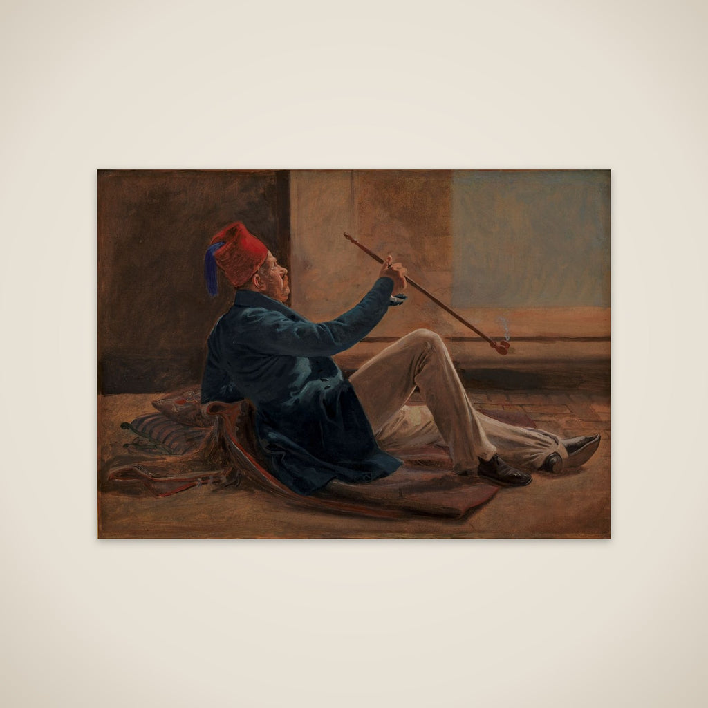 Arkitekten Gottlieb Bindesbøll unframed print