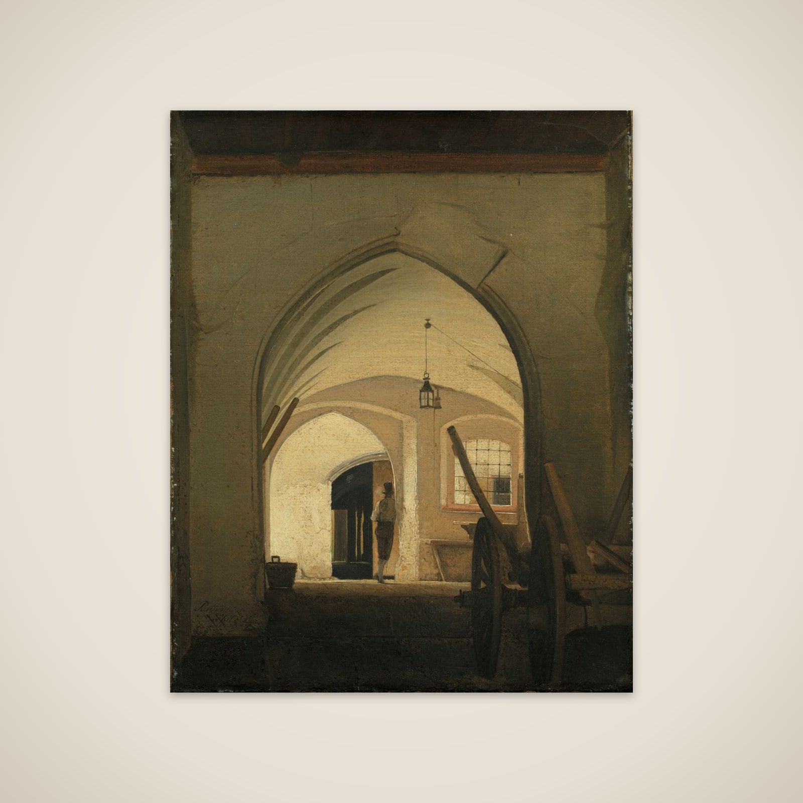 En vognport. Partenkirchen unframed print