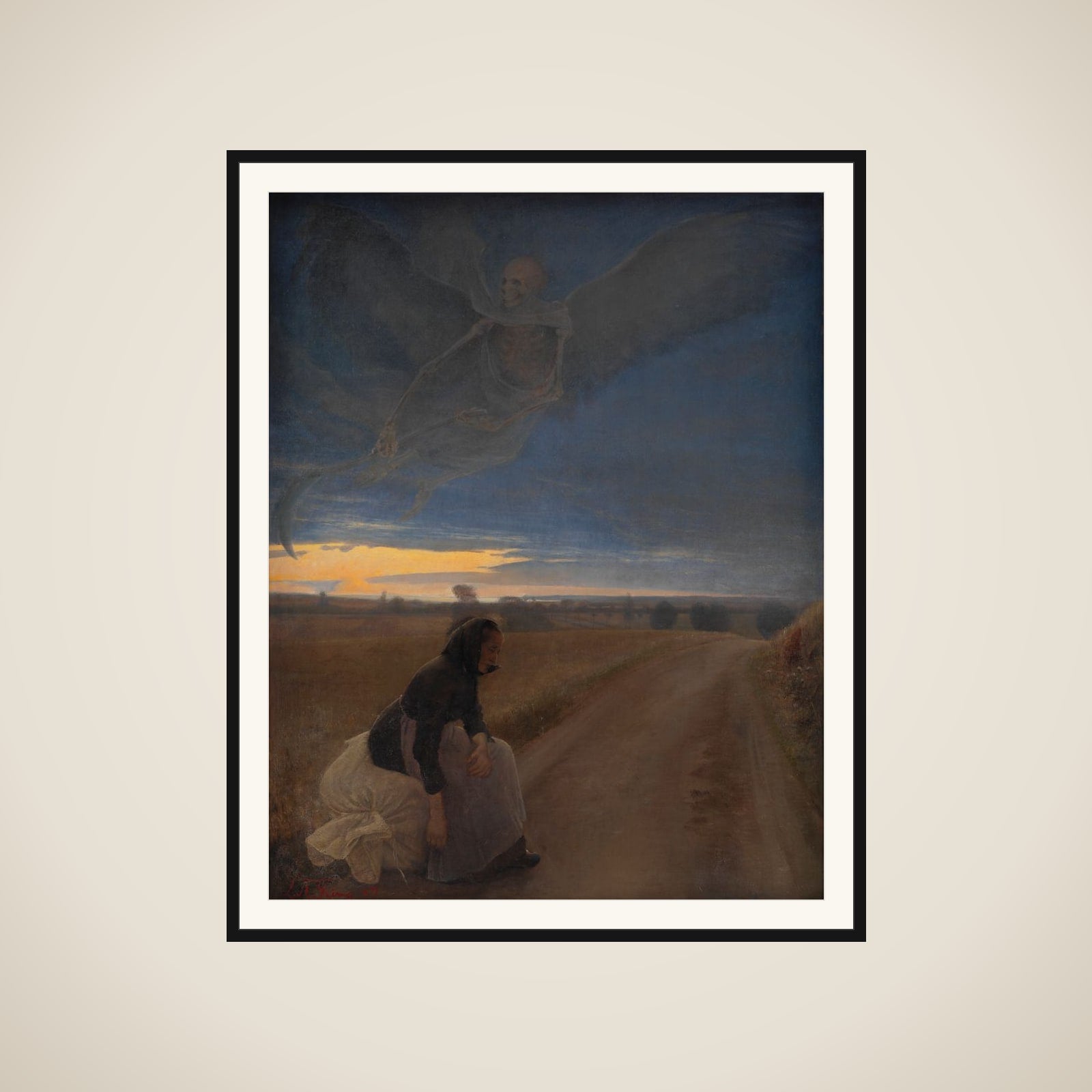 Aften framed