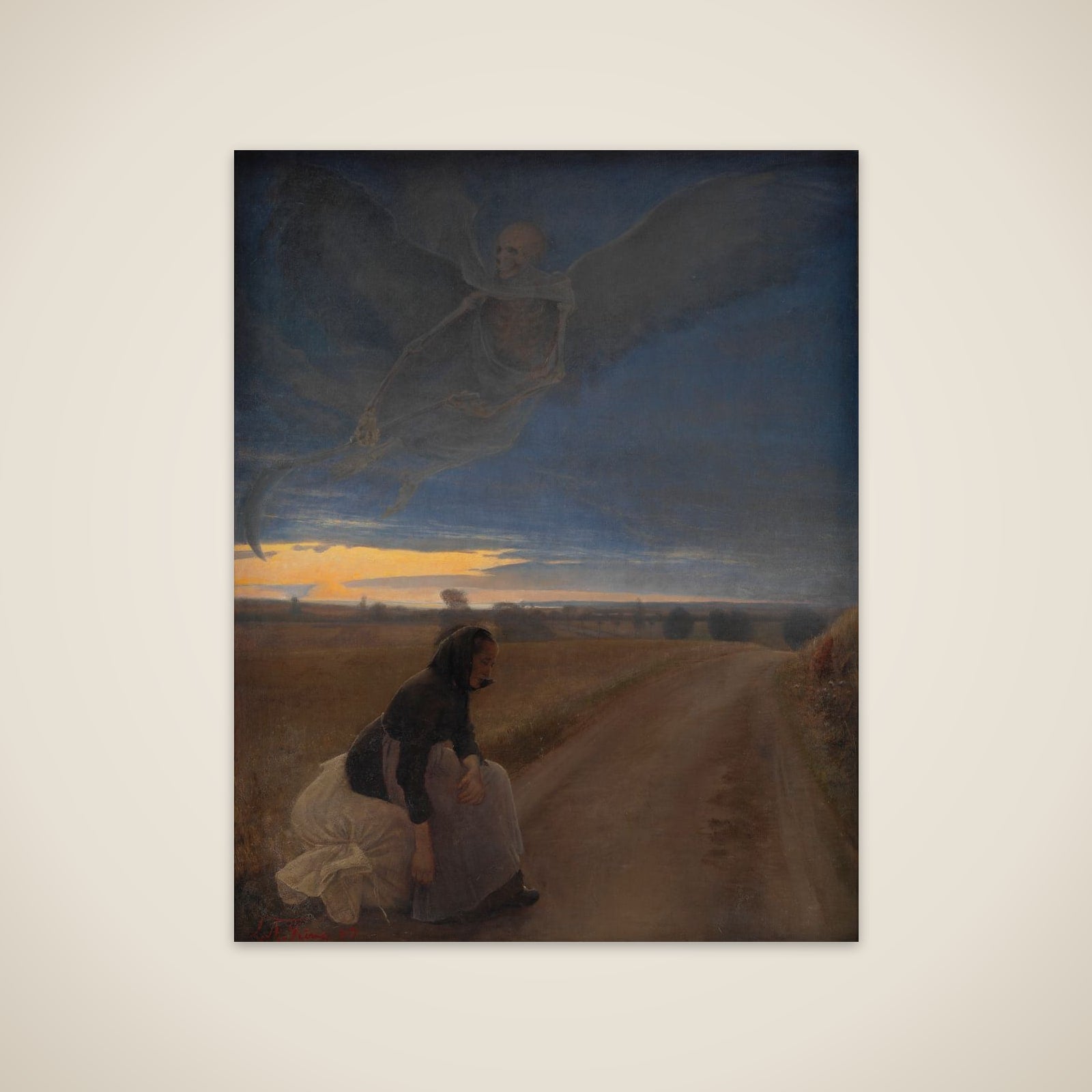 Aften unframed print