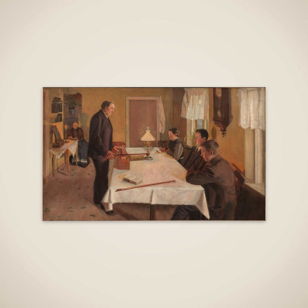 Julemorgen unframed print