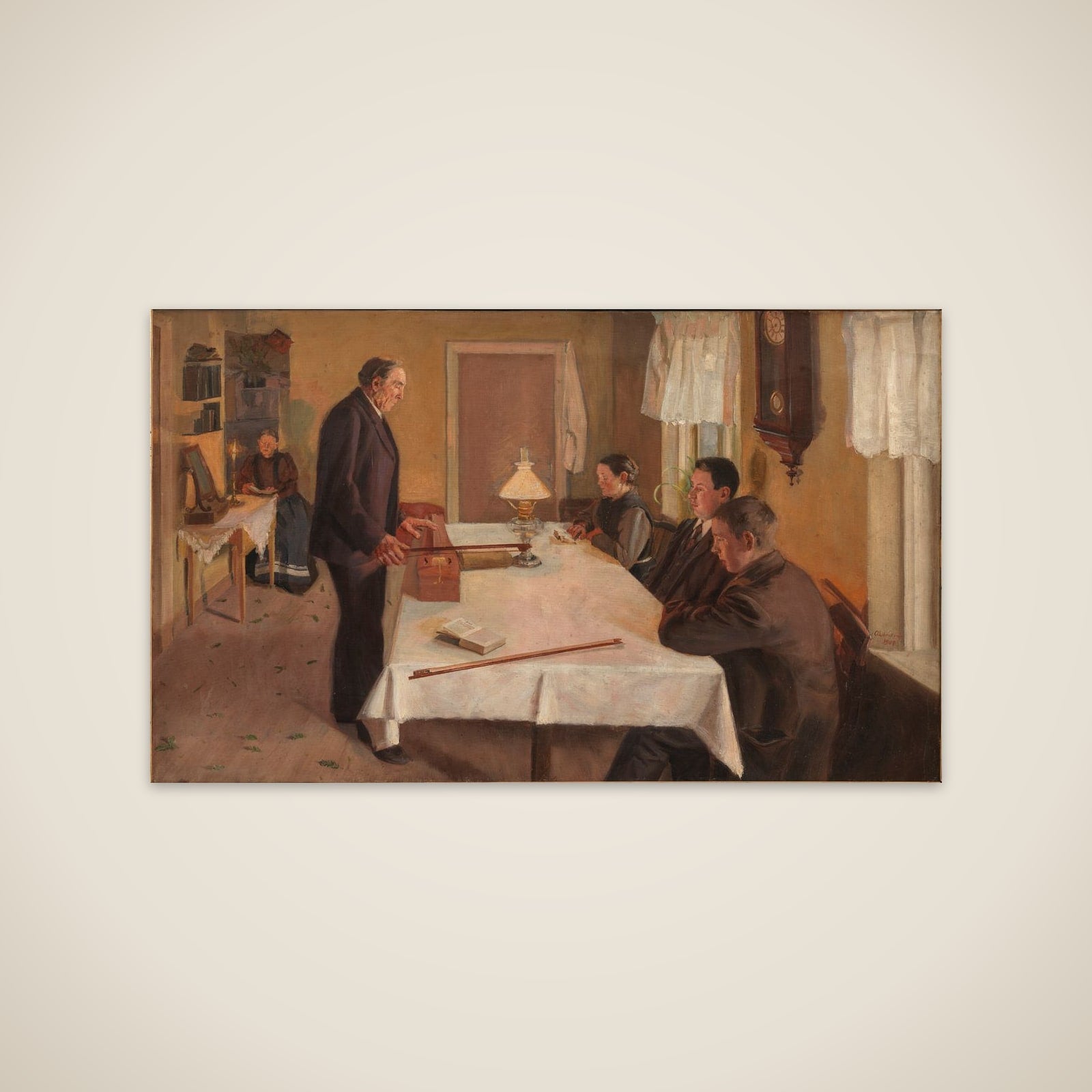 Julemorgen unframed print