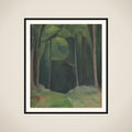 Skovinteriør framed
