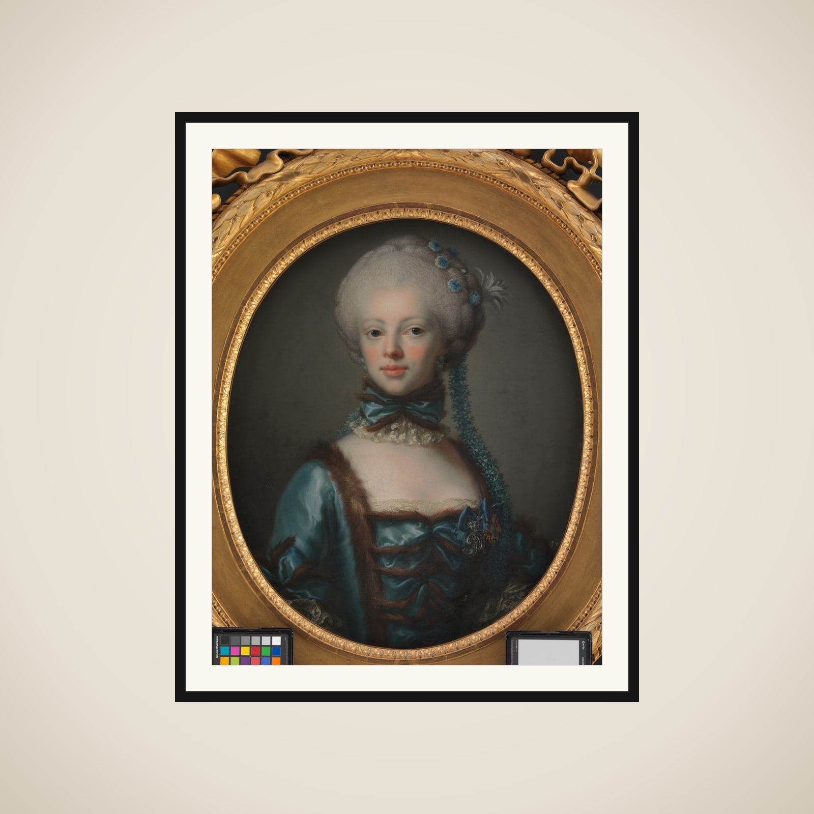 Grevinde Eleonora Agnes Scheel, f. Raben framed