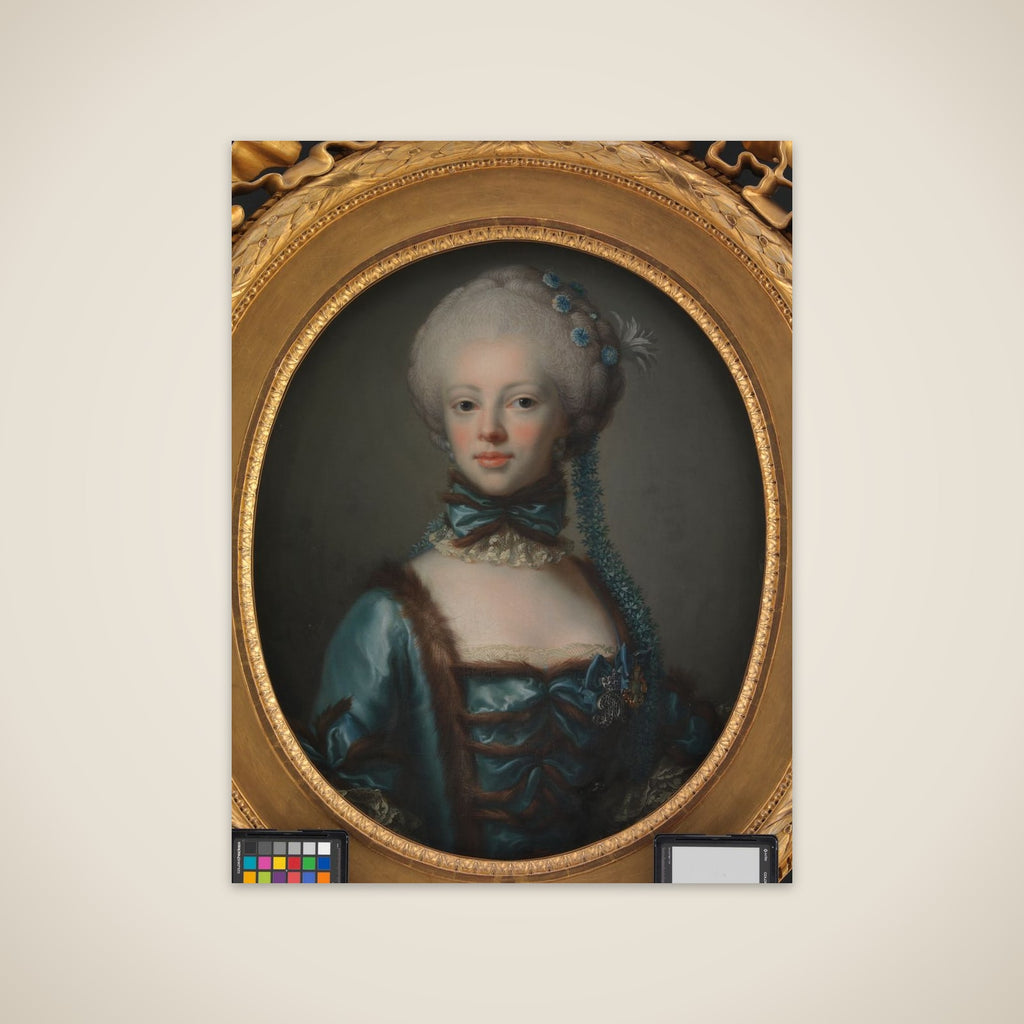 Grevinde Eleonora Agnes Scheel, f. Raben unframed print