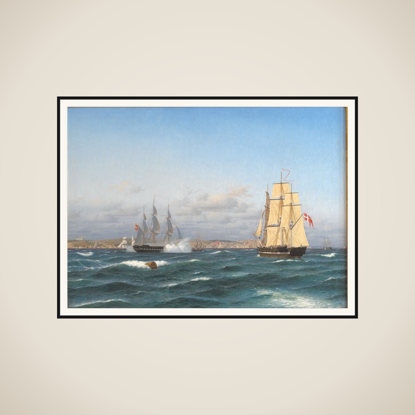 Lissabons rhed framed
