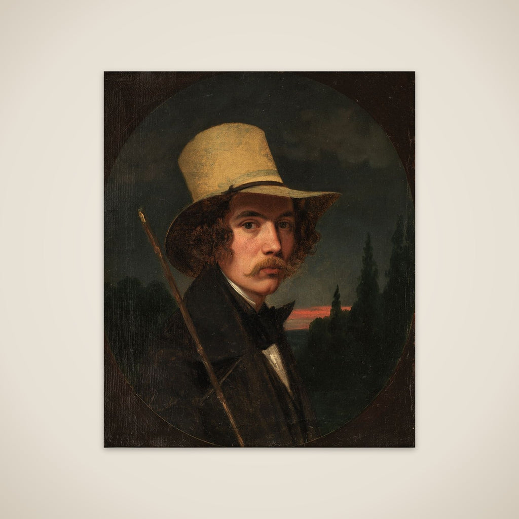 Selvportræt unframed print