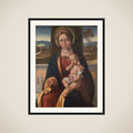 Madonna med Barnet framed