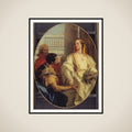 Latinus giver Æneas sin datter Lavinia til ægte framed