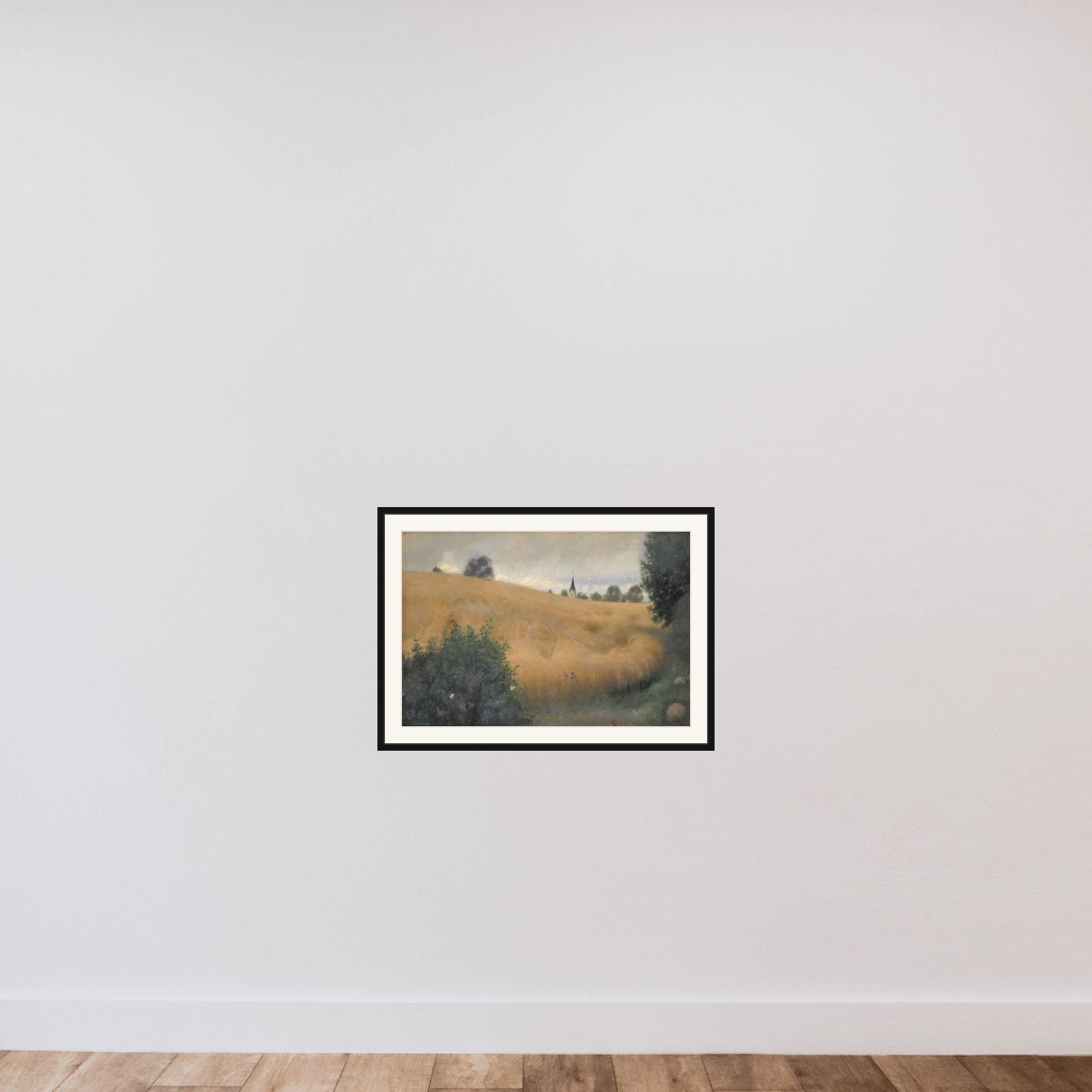 Rugmark ved Svanninge framed — shown to scale
