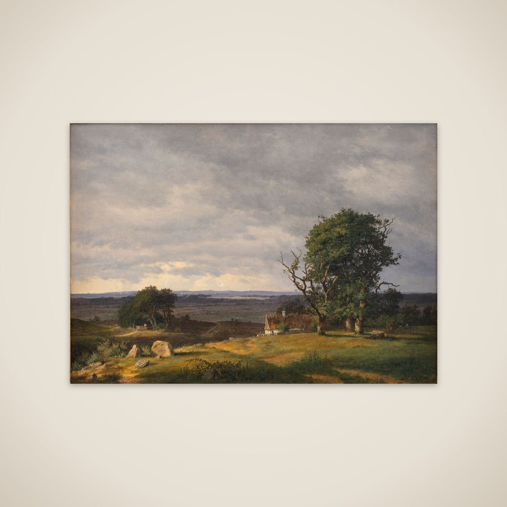 Landskab fra Esromegnen unframed print