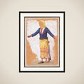 Dansende kvinde. Megara framed