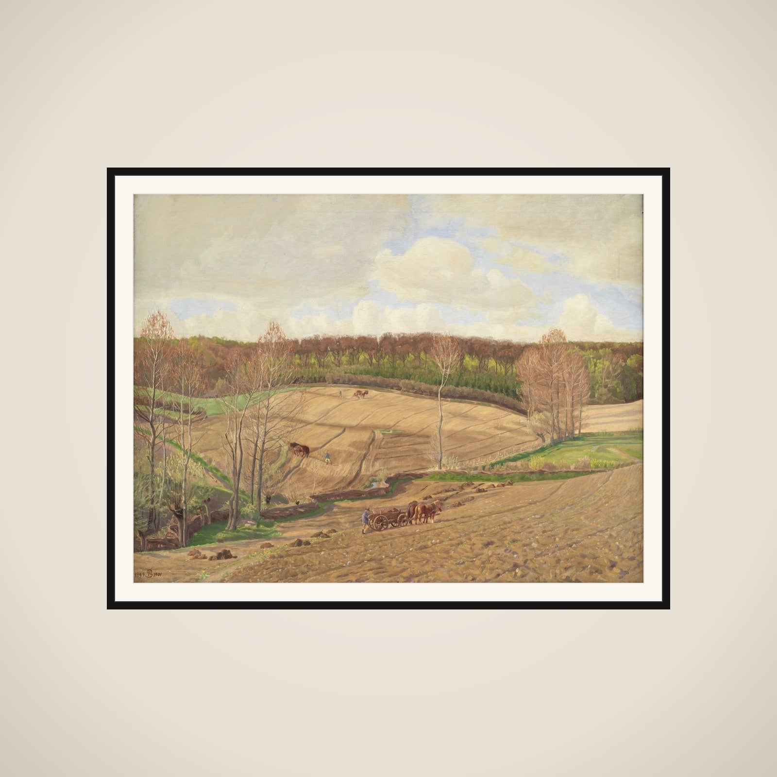 Ved forårstid framed