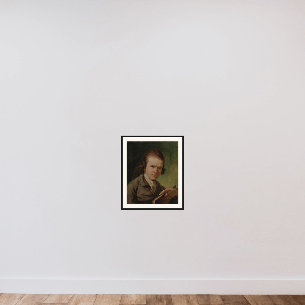 Kobberstikkeren J.F. Clemens framed — shown to scale