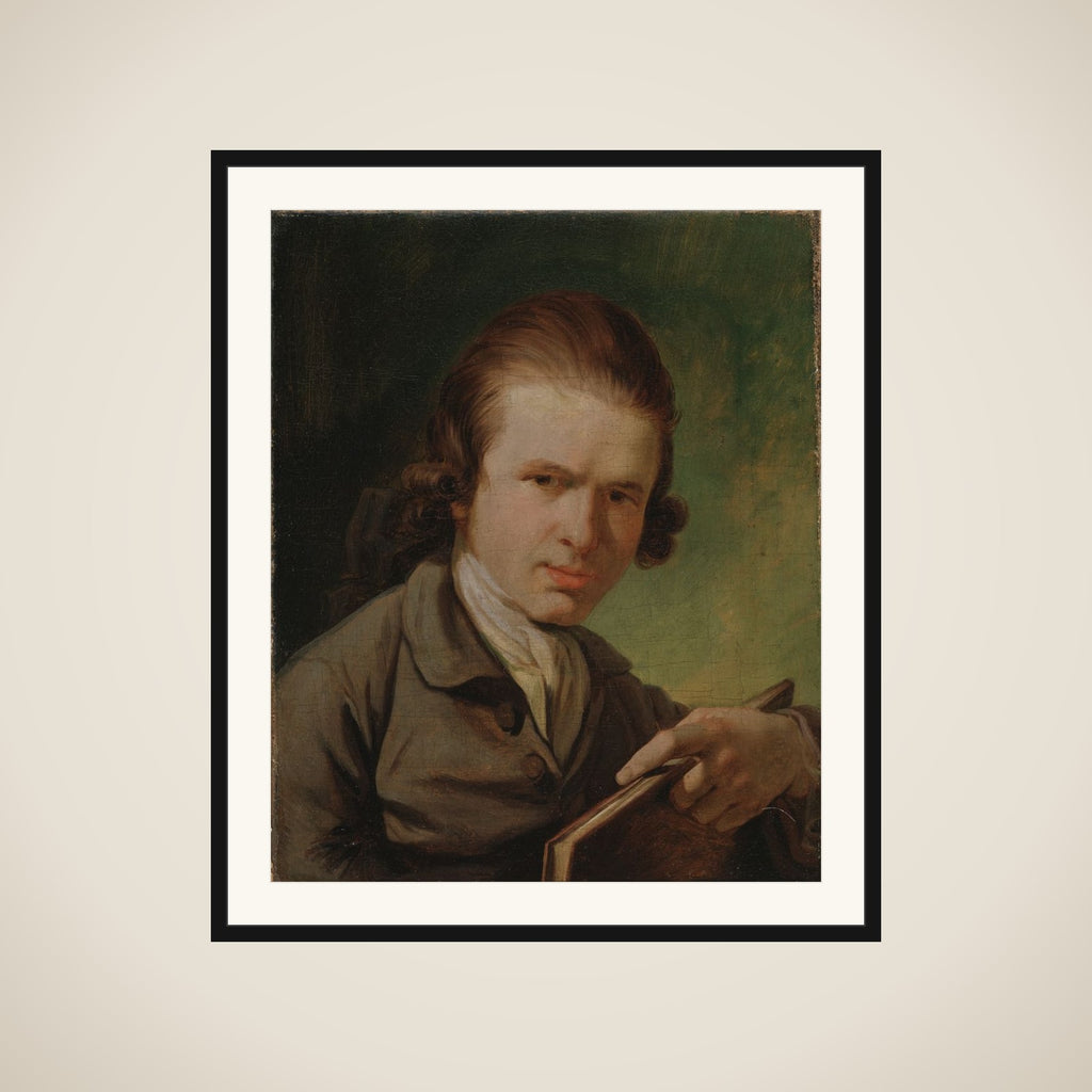 Kobberstikkeren J.F. Clemens framed