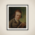 Kobberstikkeren J.F. Clemens framed