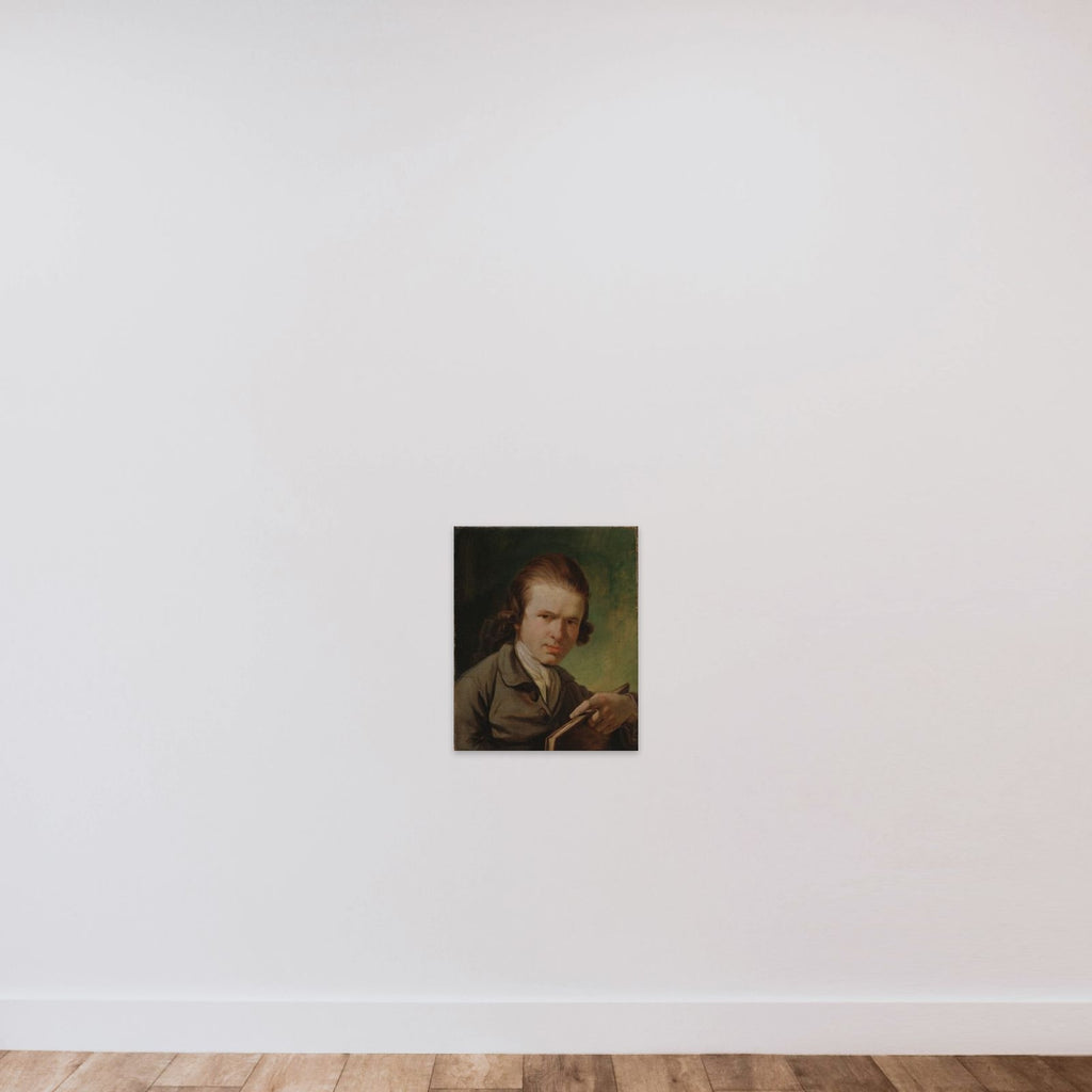 Kobberstikkeren J.F. Clemens unframed — shown to scale