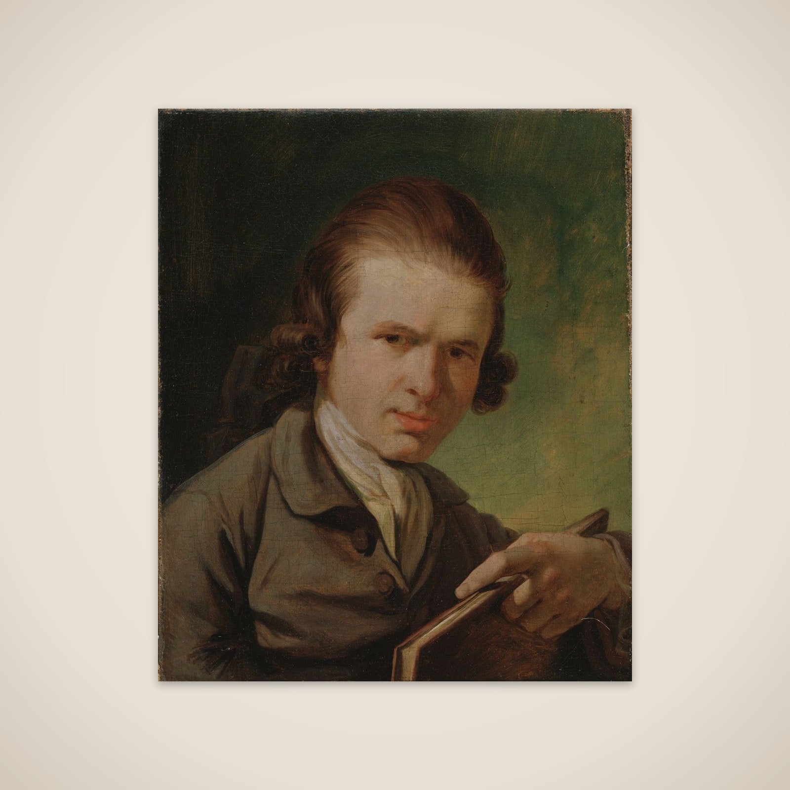 Kobberstikkeren J.F. Clemens unframed print