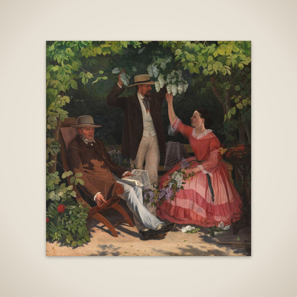 I lysthuset unframed print